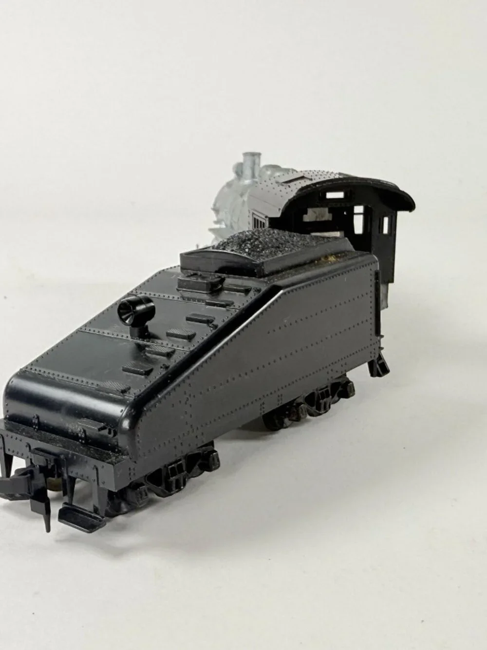 Vintage Mantua HO Scale Train Locomotive & Tender Diecast Black/Silver